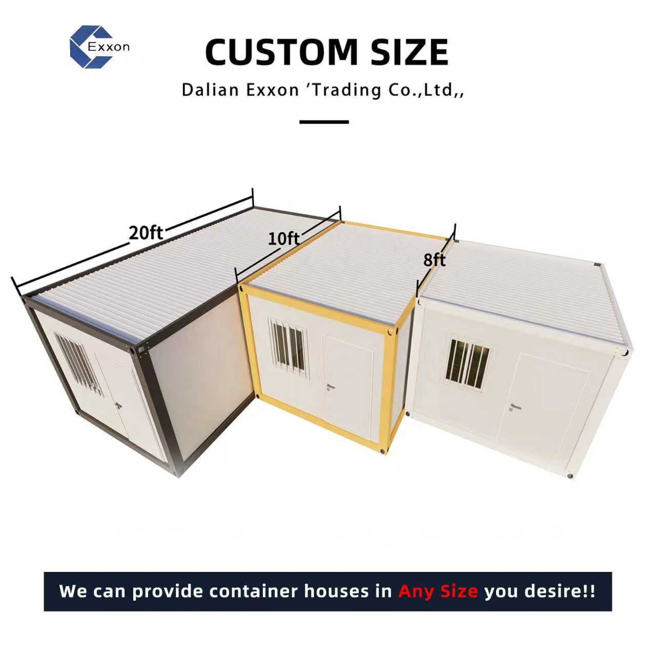 Prefab Modular Homes Tiny Home Living Assembled Turnkey Decorated Container House Foldable Steel Prefabricated Villa Hotel