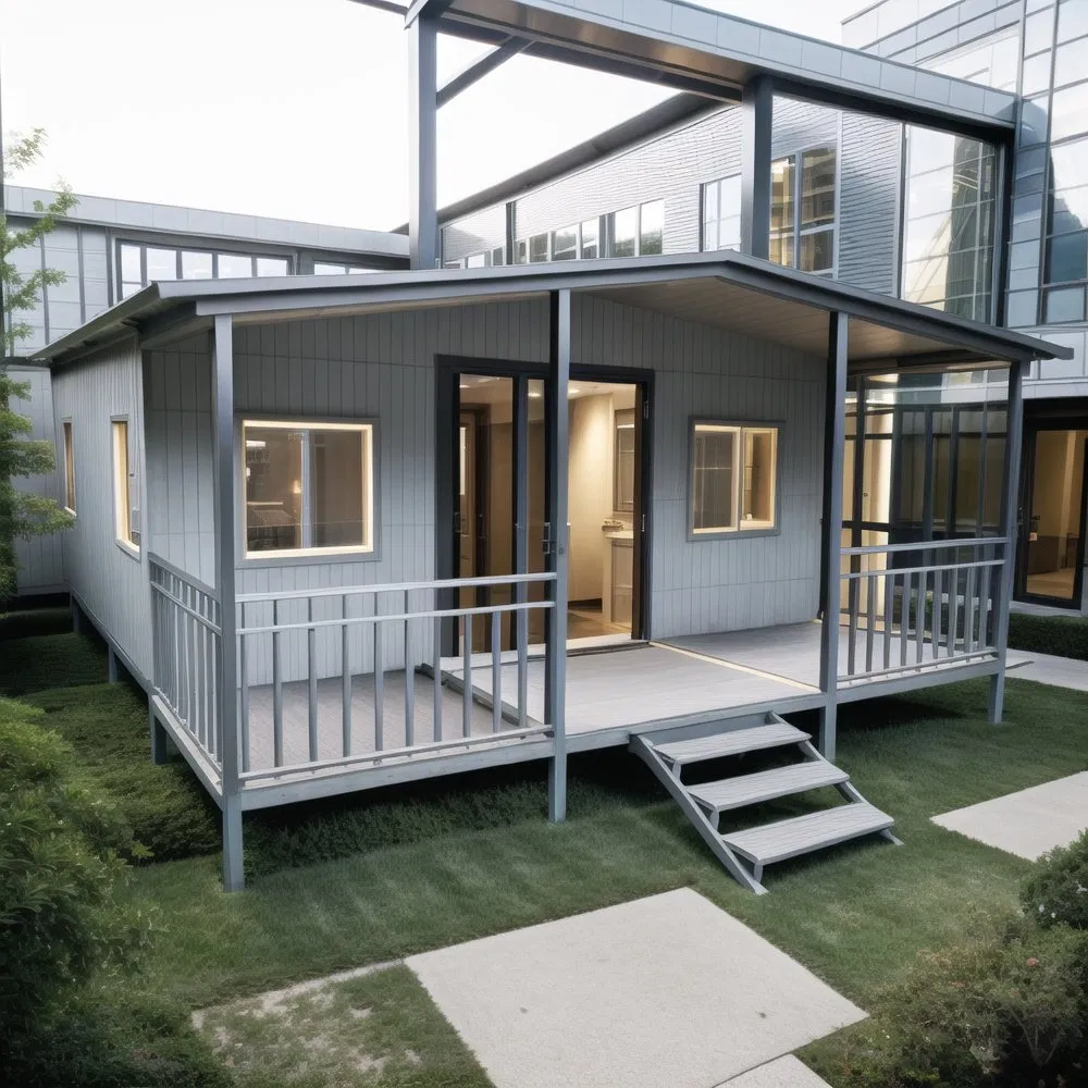 OEM/ODM Factory20FT New Luxury Modern Prefabricated Foldable Modular Mobile Living Portable and Expandable Container Home Furnishings