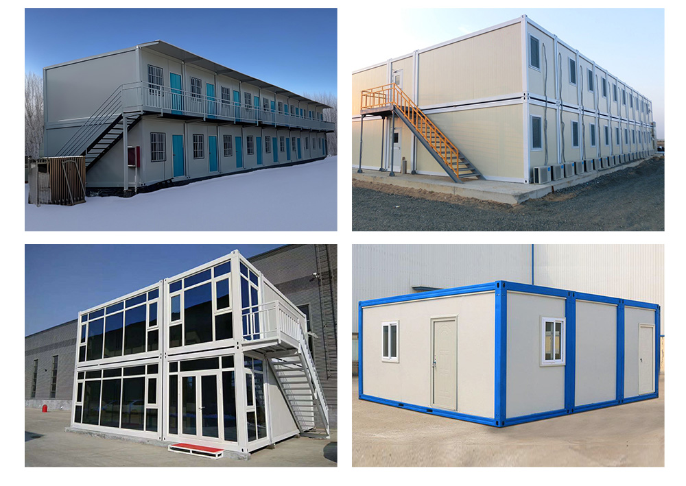 Customized Detachable 2 Floors Luxury Mobile Home Modular House Tiny Home Prefab Prefabricated Container Houses Villa