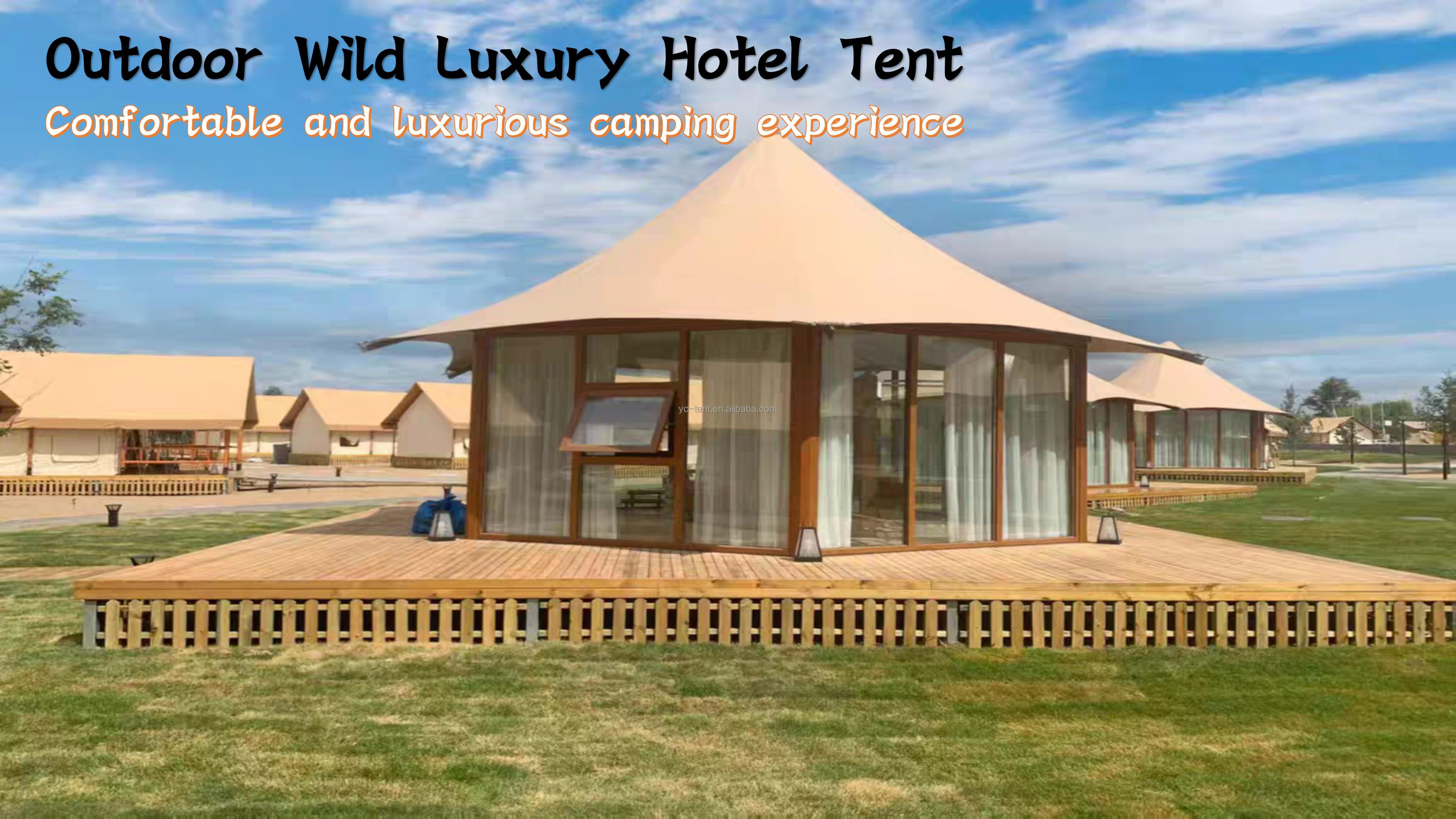 Glamping Tent Exterior