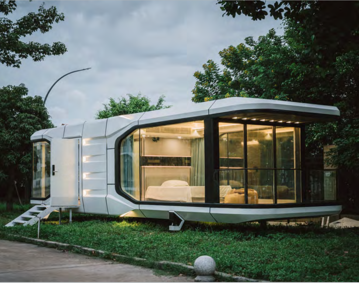 Prefabricated Space Capsule House Details
