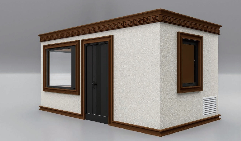 Modular Prefabricated House for Temporary or Permanent Residence