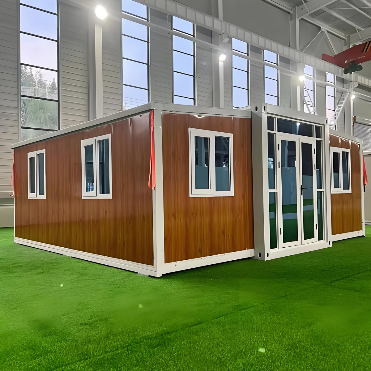 Expandable Container Prefabricated House China Wholesale 40ft Foldable Container House Sandwich Panel