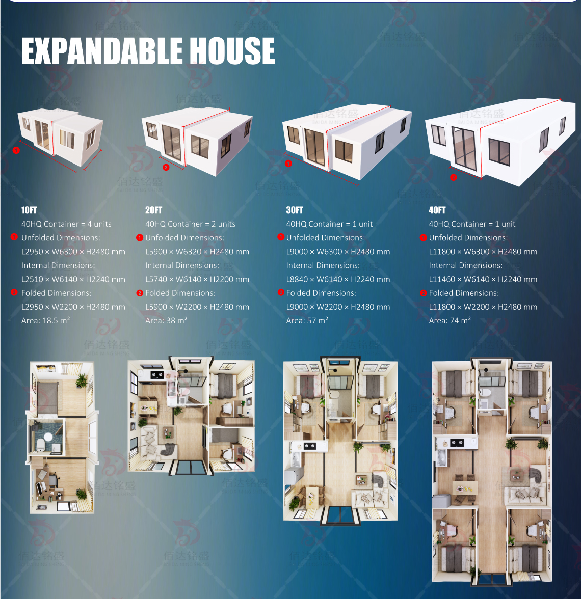 Expandable Container Home Design 2