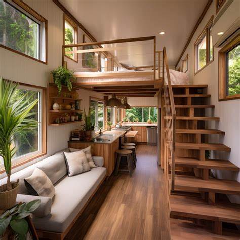 Portable Prefab Modular Wooden Frame Container Houses Tiny Flat Pack Sandwich Panel For Villa Warehouse Storage Garage Use
