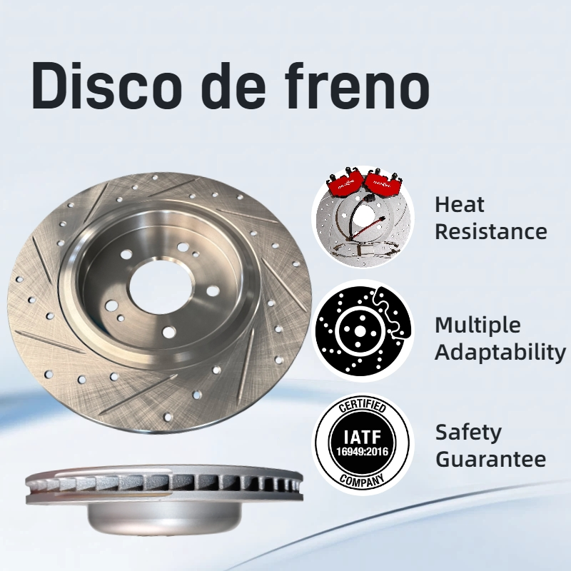 Discos de freno de reemplazo de fábrica al por mayor para Hyundai Tucson Sportage Pegas Rio I20 Accent Elantra
