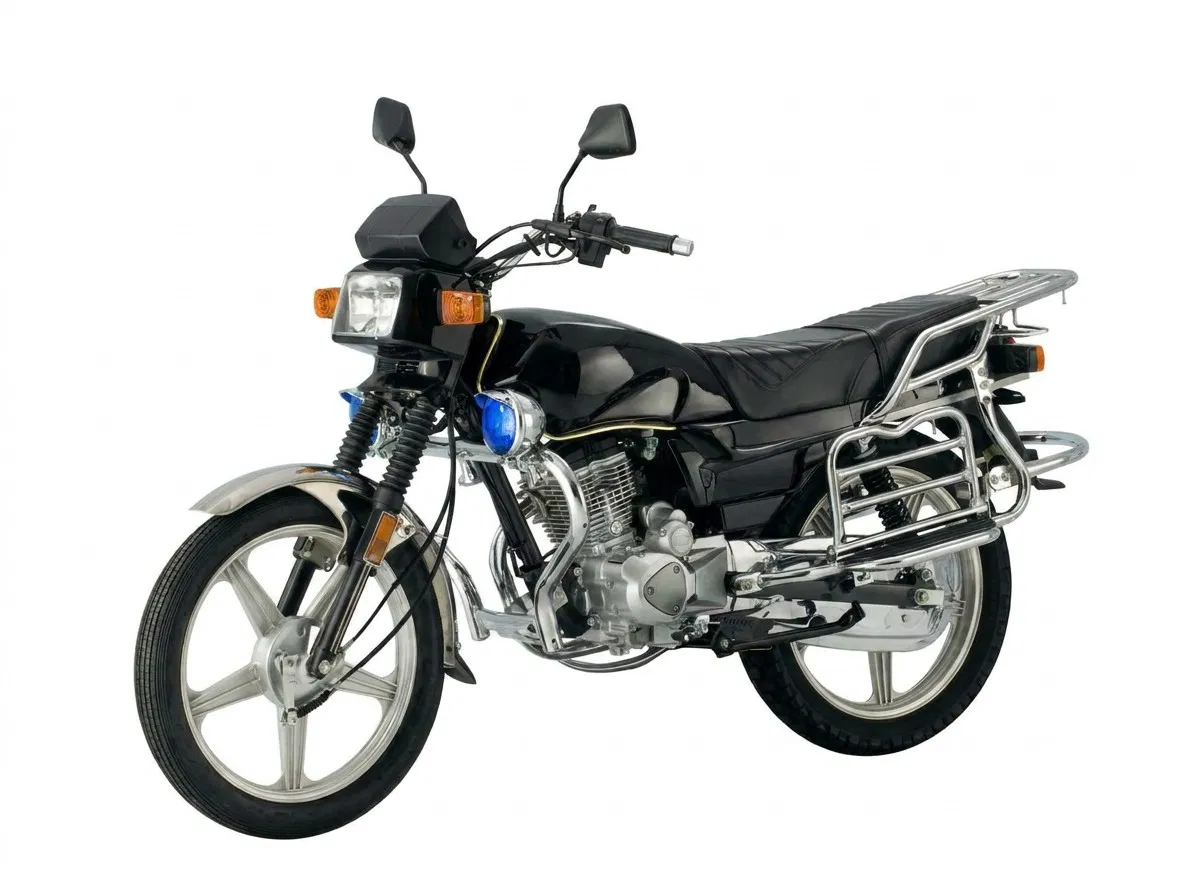 Sistema de ABS en curvas para motos con marco de aluminio de doble viga en color personalizado