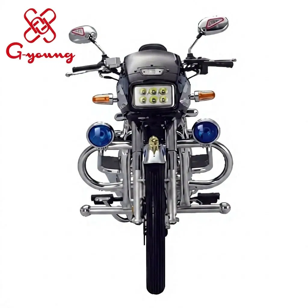 Sistema de ABS en curvas para motocicletas con colores personalizados y marco de aluminio