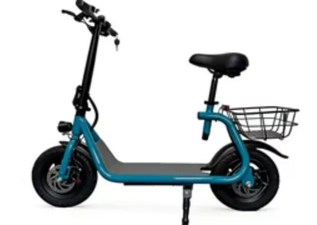 Scooter Eléctrico Plegable Ligero C10 Plegado