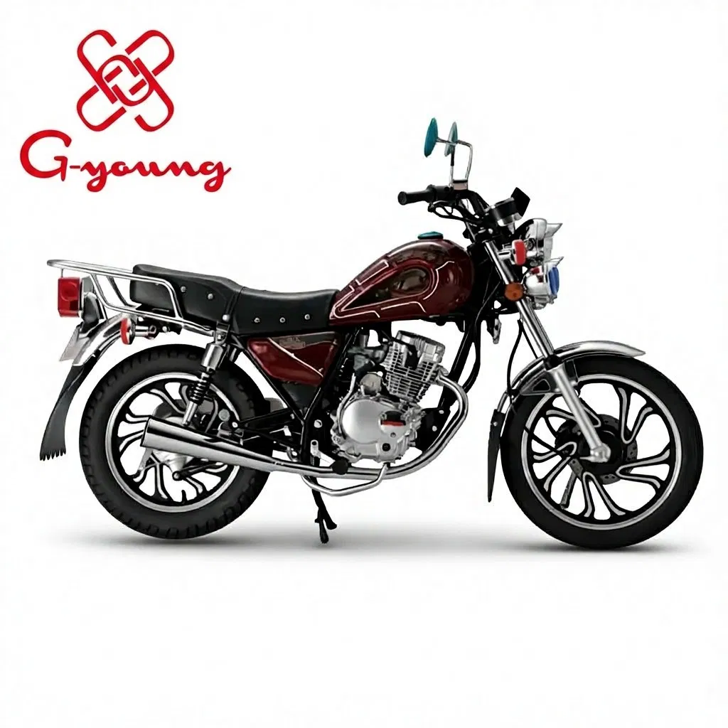 Motos de color personalizado con chasis de doble viga de aluminio y sistema de ABS