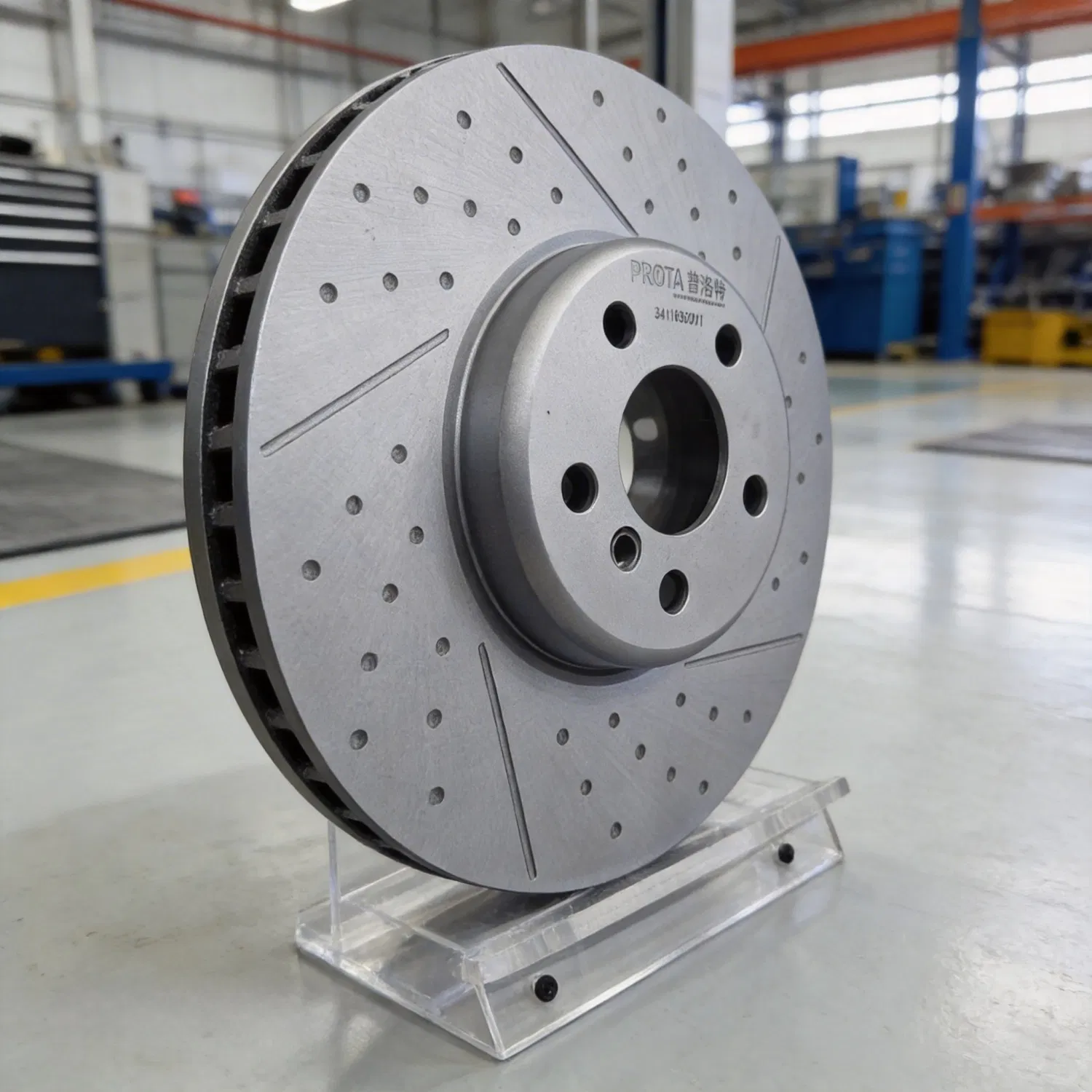 Rotor de freno de especificación OEM 34116860911 con recubrimiento anticorrosión para un poder de frenado confiable en todas las condiciones climáticas