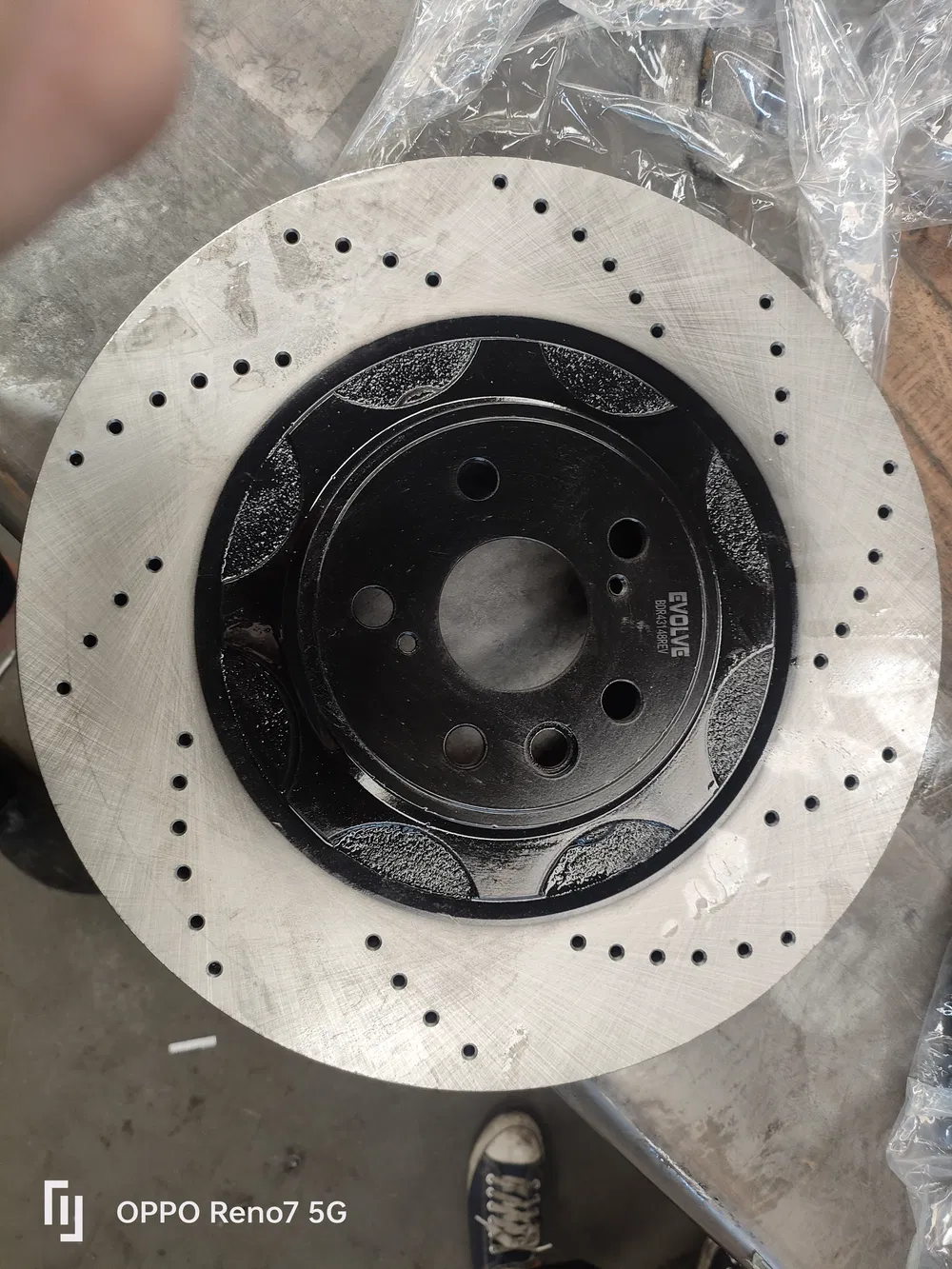 Disco de rotor de freno de cerámica de carbono para Mazda Rx8 Civic Elantra