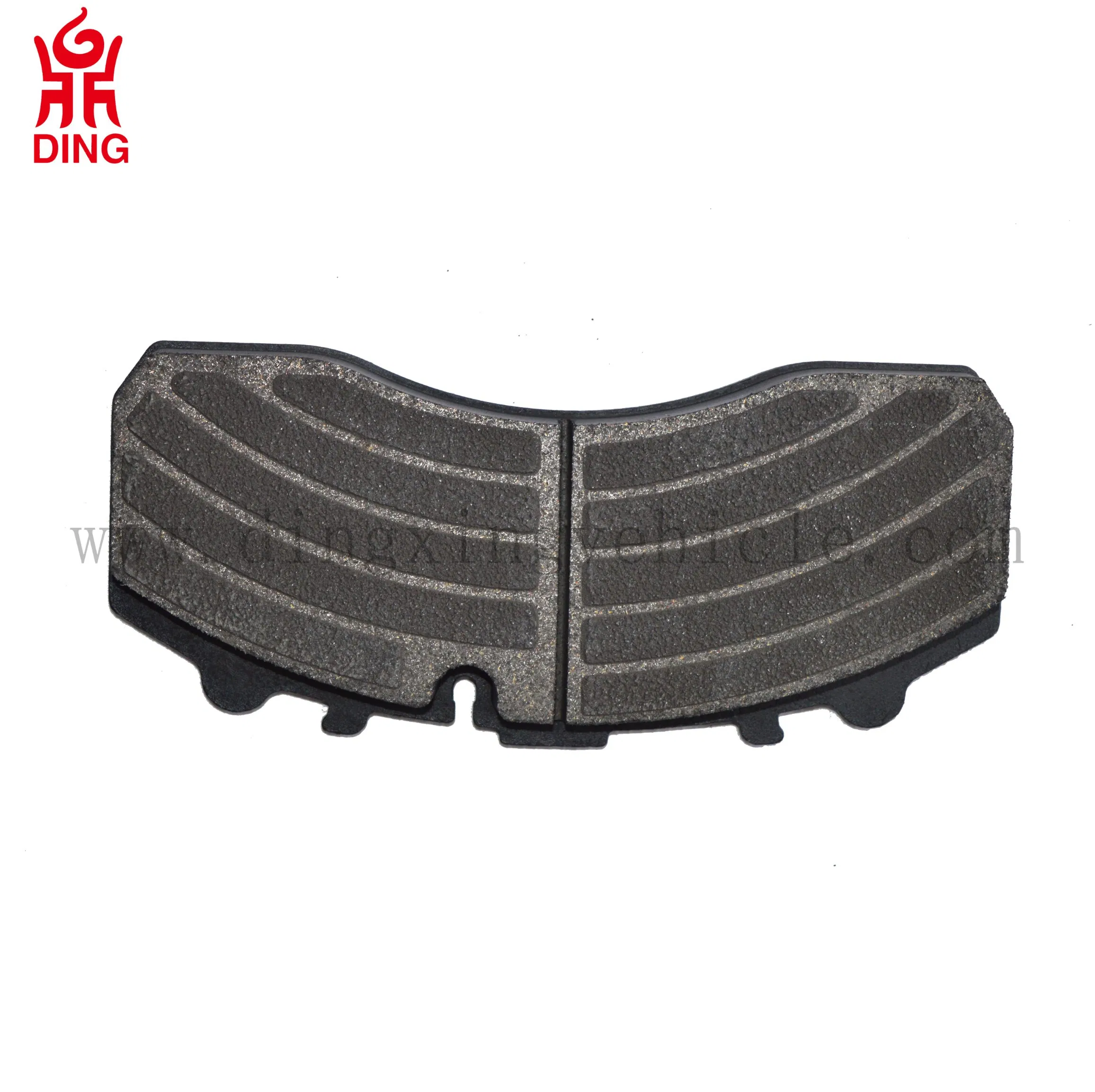 Pastillas de freno de disco propias, sólidas, resistentes al desgaste, resistentes al calor, sin ruido, fuerte recuperación, antiquemaduras, adecuadas para remolques, compatibles con HOWO, FAW, Shacman, Cimc, seguras, ecológicas, se venden bien en África
