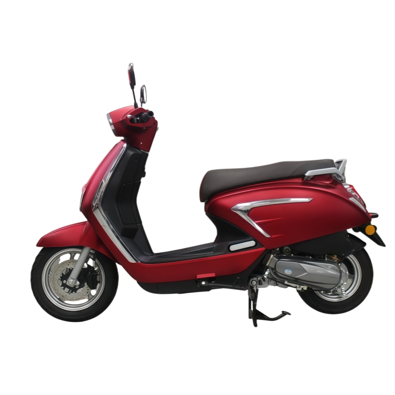 Estructura Sólida Calidad 150cc 4 Stroke Aire Refrigerado 90km/H Scooter de Gasolina Freno de Disco Mayorista