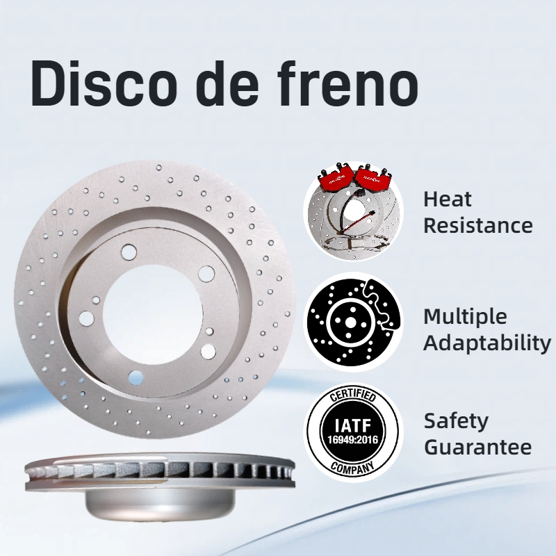 Discos de freno de reemplazo de fábrica al por mayor para Hyundai Tucson Sportage Pegas Rio I20 Accent Elantra