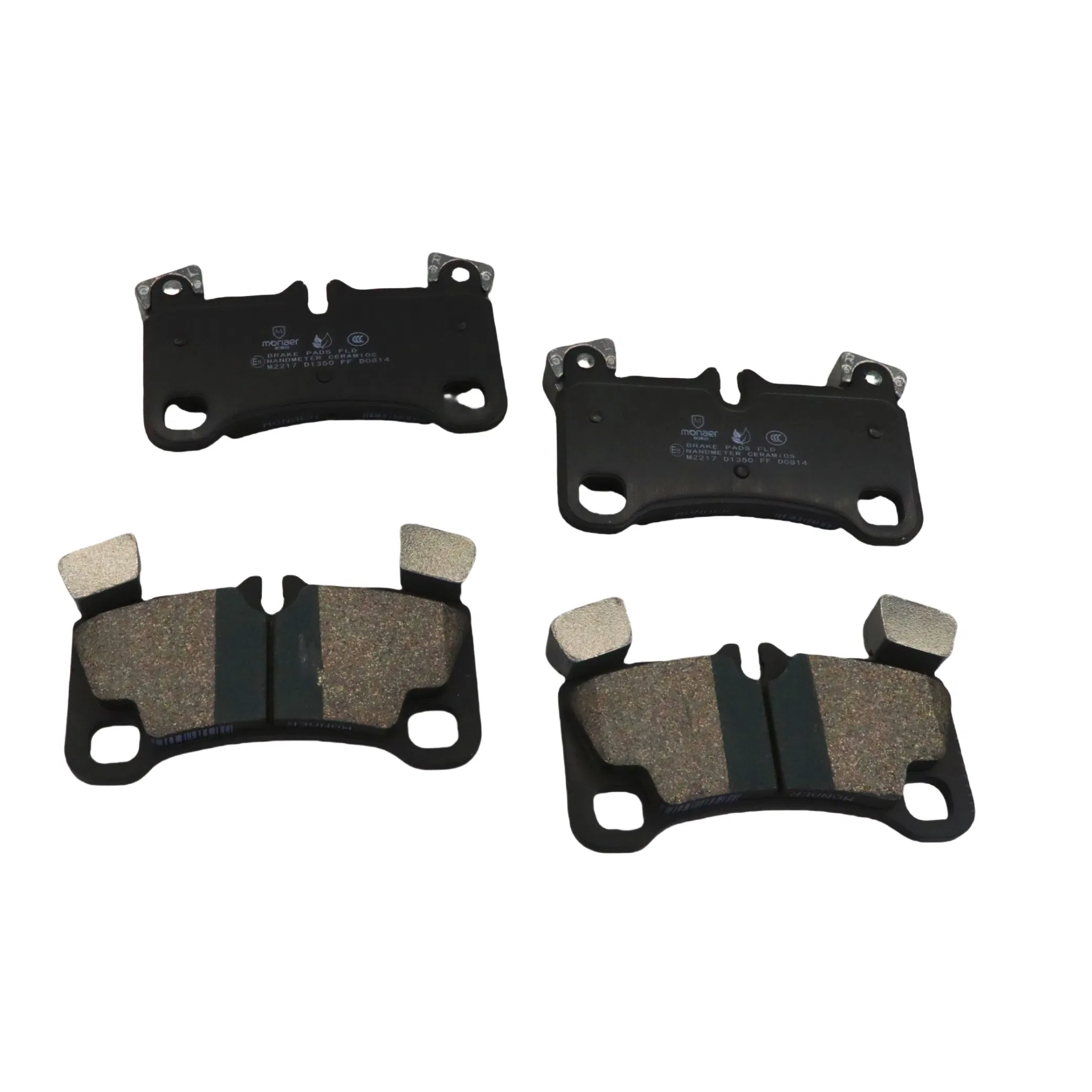 Monaer D1350 Fábrica Monaer Nuevo Sistema de Pastillas de Freno de Cerámica de Alta Calidad OEM