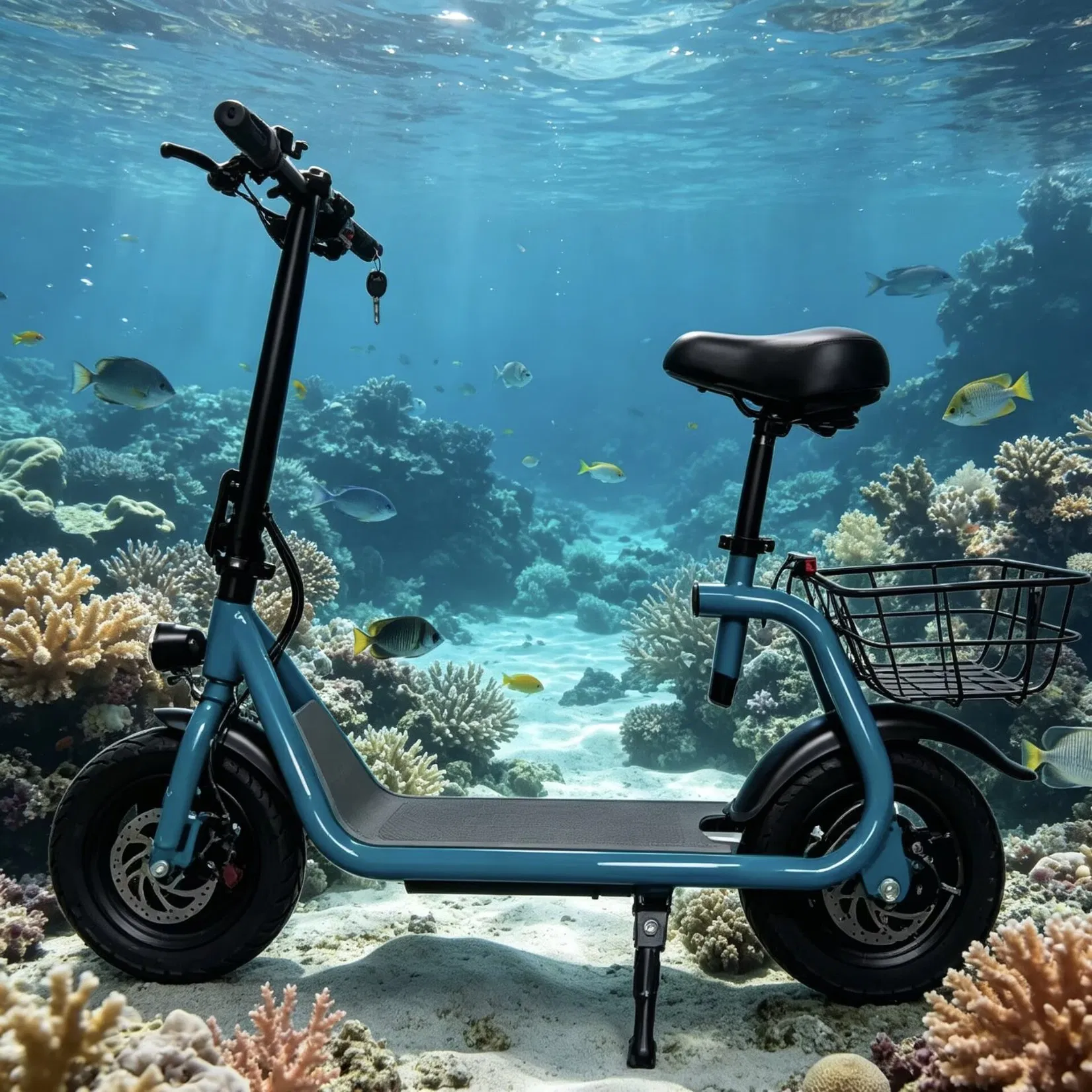 Scooter Eléctrico Plegable Mini C10 Scooter Personal Ligero para Desplazamientos