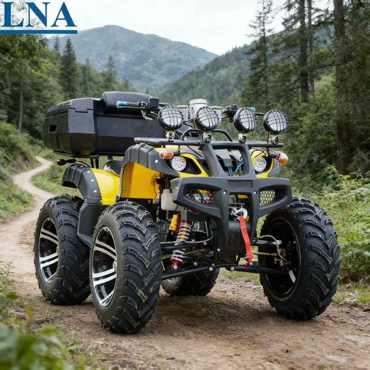 Sistema de escape de motocicleta con transmisión por eje Lna Dune Ready 300cc certificación CE