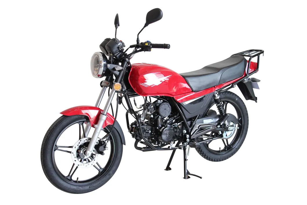Detalle frontal motocicleta