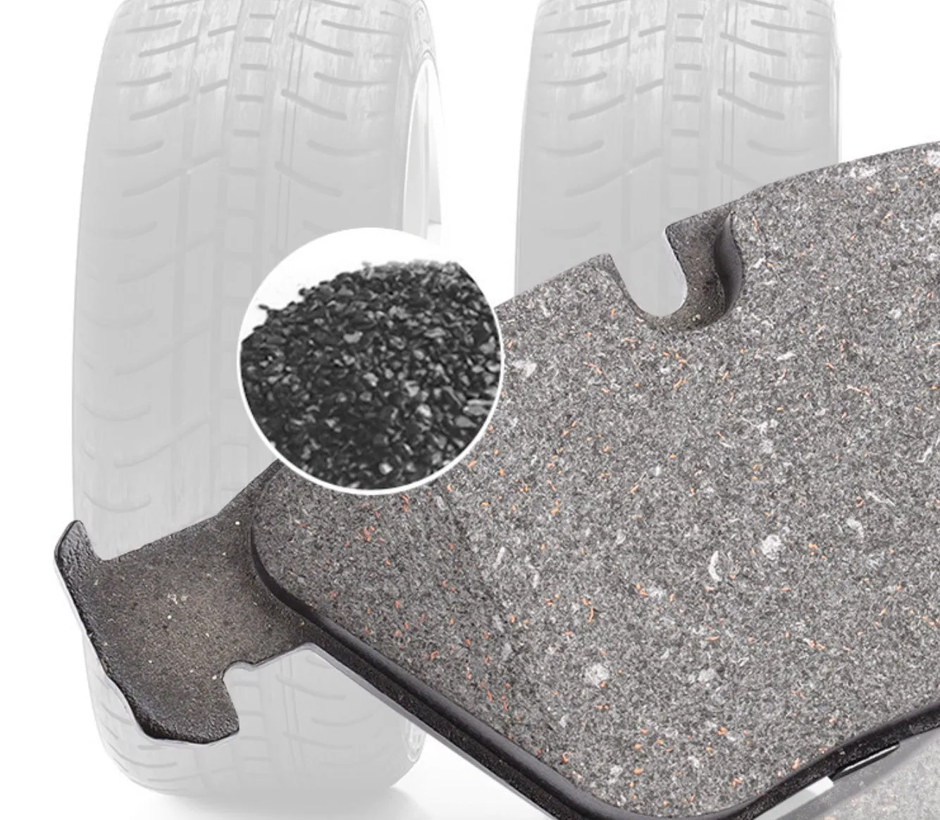 Materiales compuestos cerámicos de seguridad accesorio de automóvil sistema de frenos pastilla de freno de coche