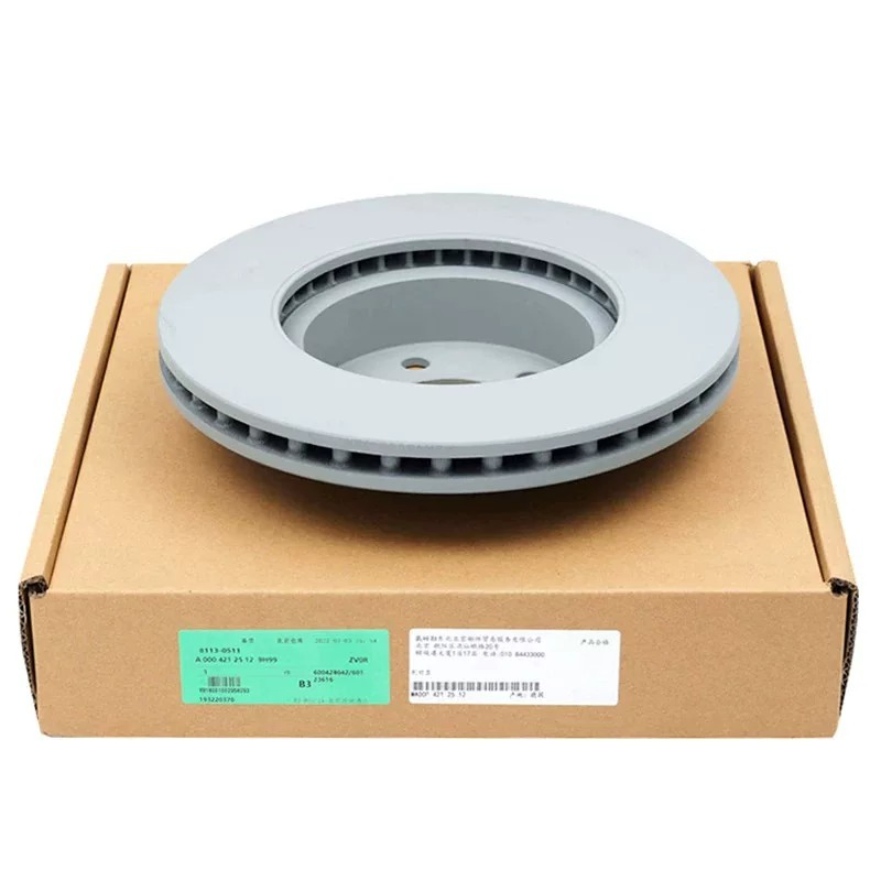 Disco de Freno A0004212512 para Mercedes Clase C E Glk Clase Rotor de Freno Delantero Trasero OEM Venta al por mayor Pieza de Auto Repuesto Pieza de Auto Parte de Auto