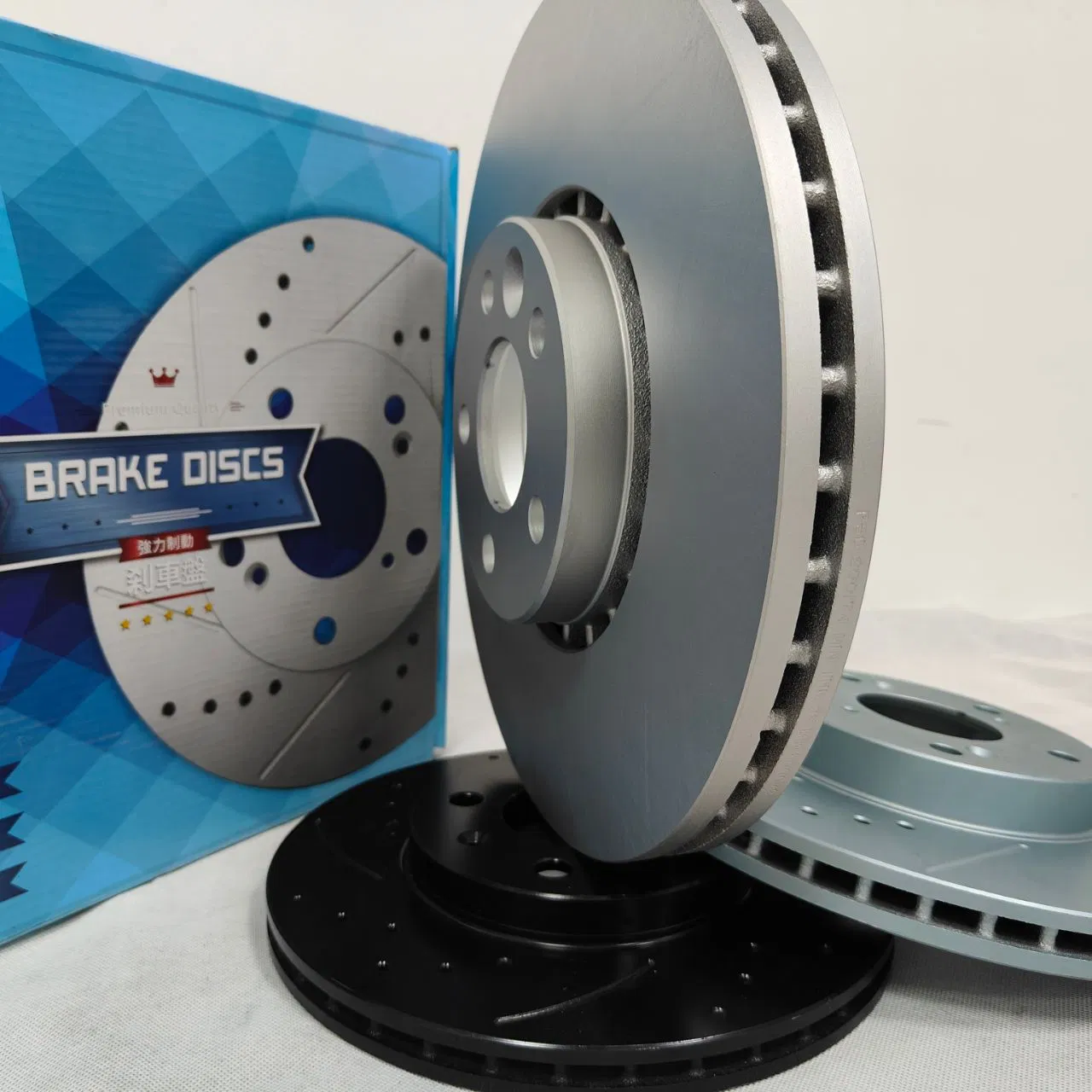Sistema de frenos Frontech disco de freno trasero ventilado automático para BMW 730/5/6/7