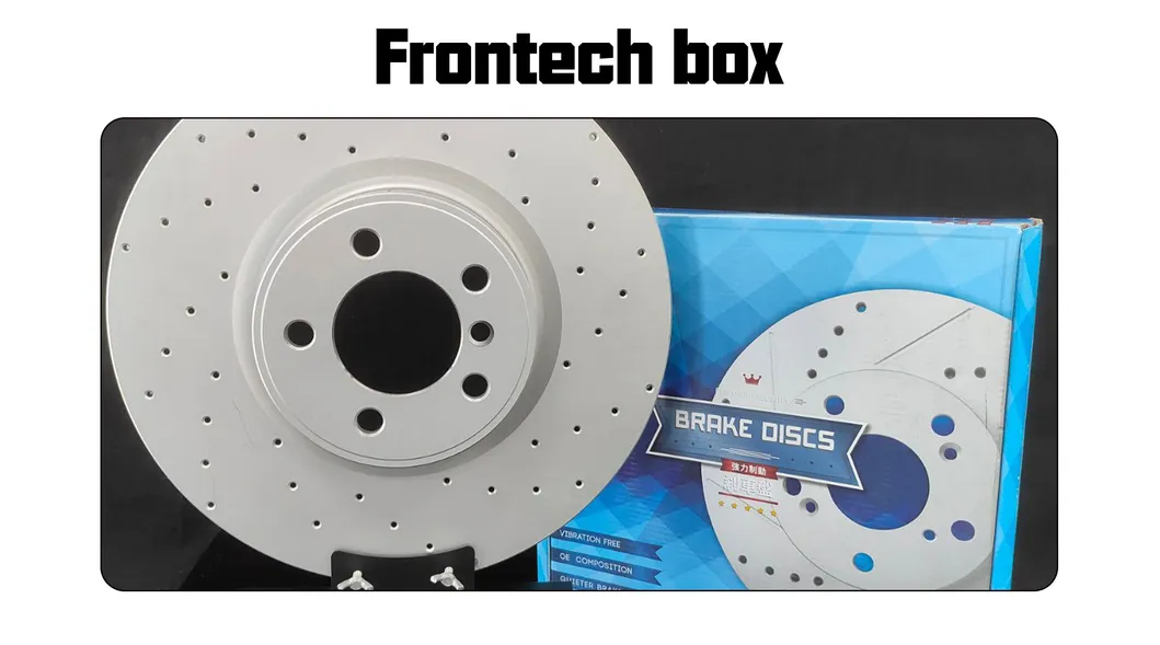 Empaquetado de discos de freno Frontech