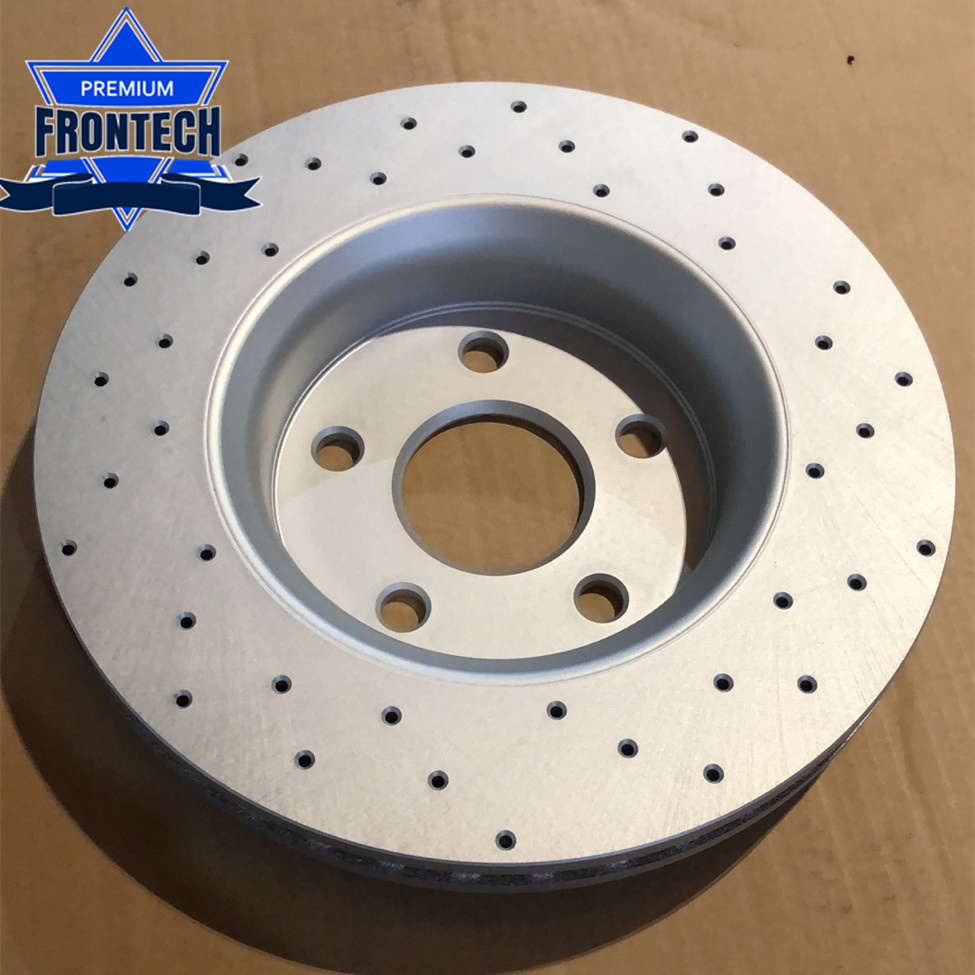 Frontech Gg20/G3000 Disco de freno sólido ventilado de repuesto pintado
