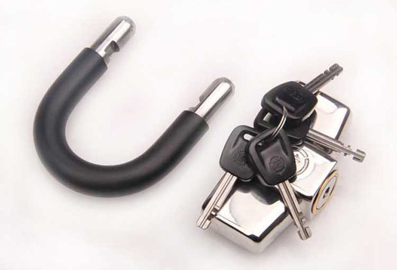 Yh1830 Candado de disco sólido de acero inoxidable antióxido para bicicleta