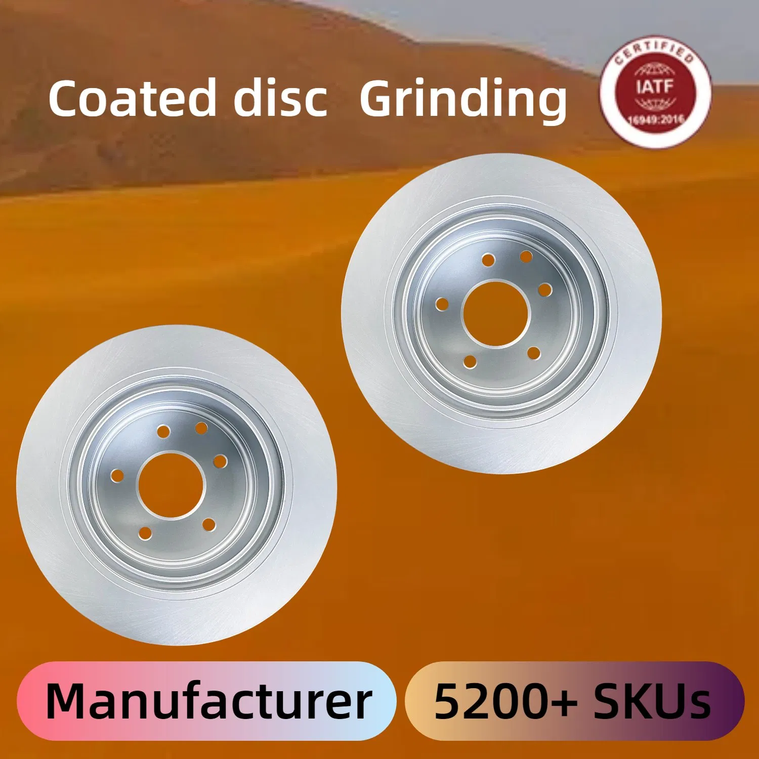 OEM Replacement Wear-Resistance Rear Brake Rotor Discs for Nissan Sentra B17 Qashqai J10 Juke F15 Altima 2.5 Qr25de