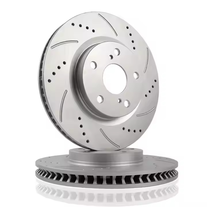 Fábrica mayorista de discos de freno delanteros chinos, disco de freno perforado y ranurado para Toyota Hiace