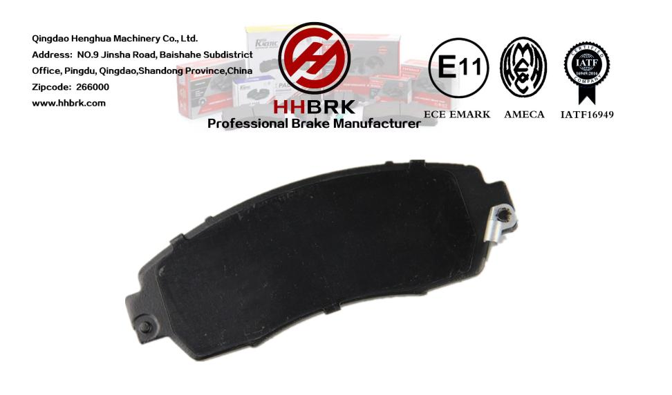 D1089ceramic Pastillas de freno, sistema de frenos automotriz, precio al por mayor, alto rendimiento, bajo ruido, más ecológico