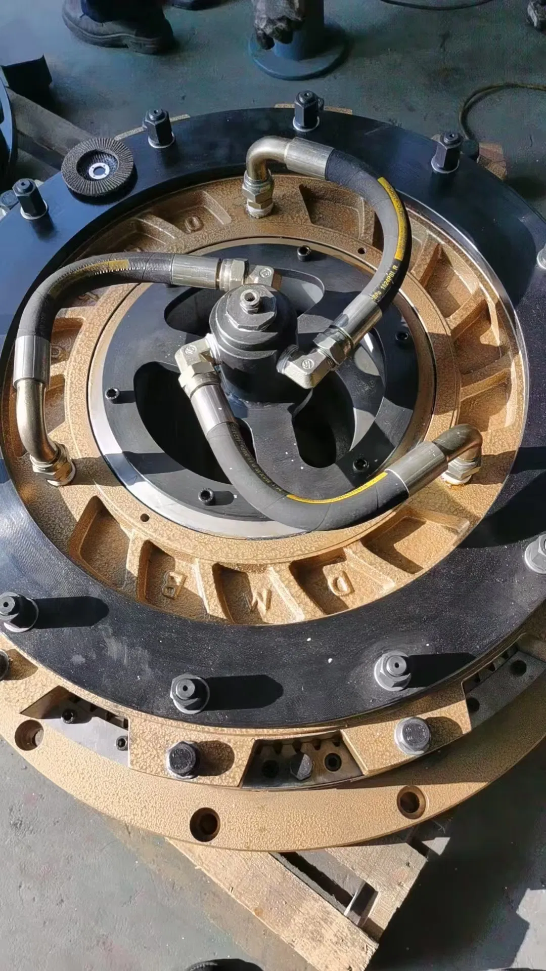 Sistema de embrague de aire de alta resistencia DMC850 para fabricación de precisión