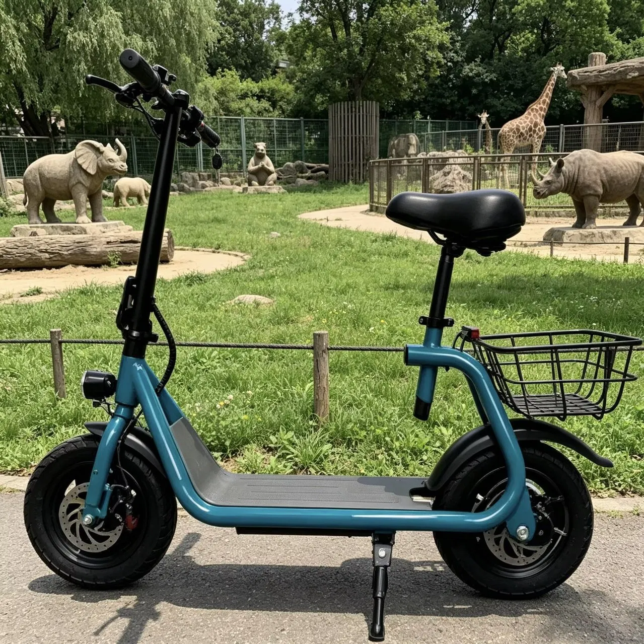 Scooter Eléctrico Mini Plegable C10 Ligero para Viajes Urbanos