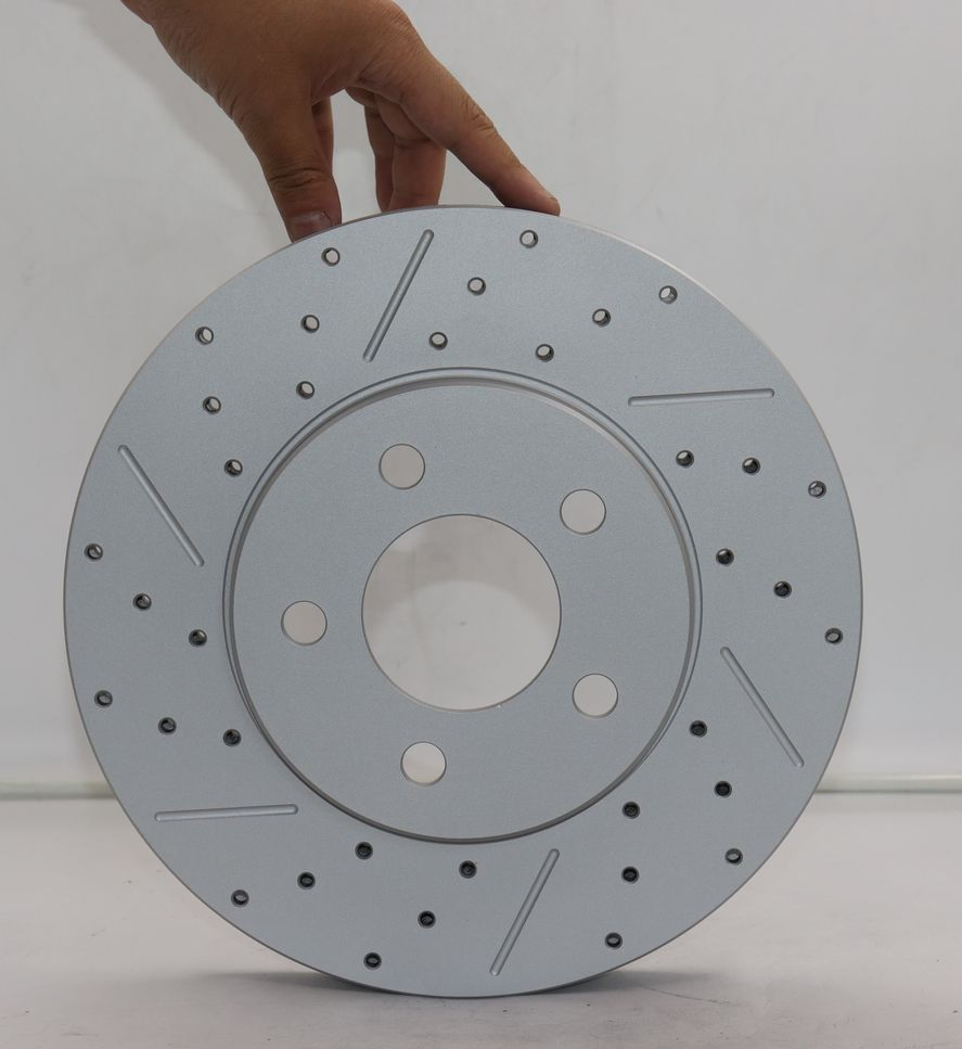 Discos completamente recubiertos perforados de equipo original para Bentley Flying Spur 95b615301t 3SA615302A