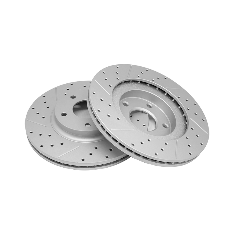 Disco de freno pintado ranurado y electroforético para Ford F550 (126.65151SR)