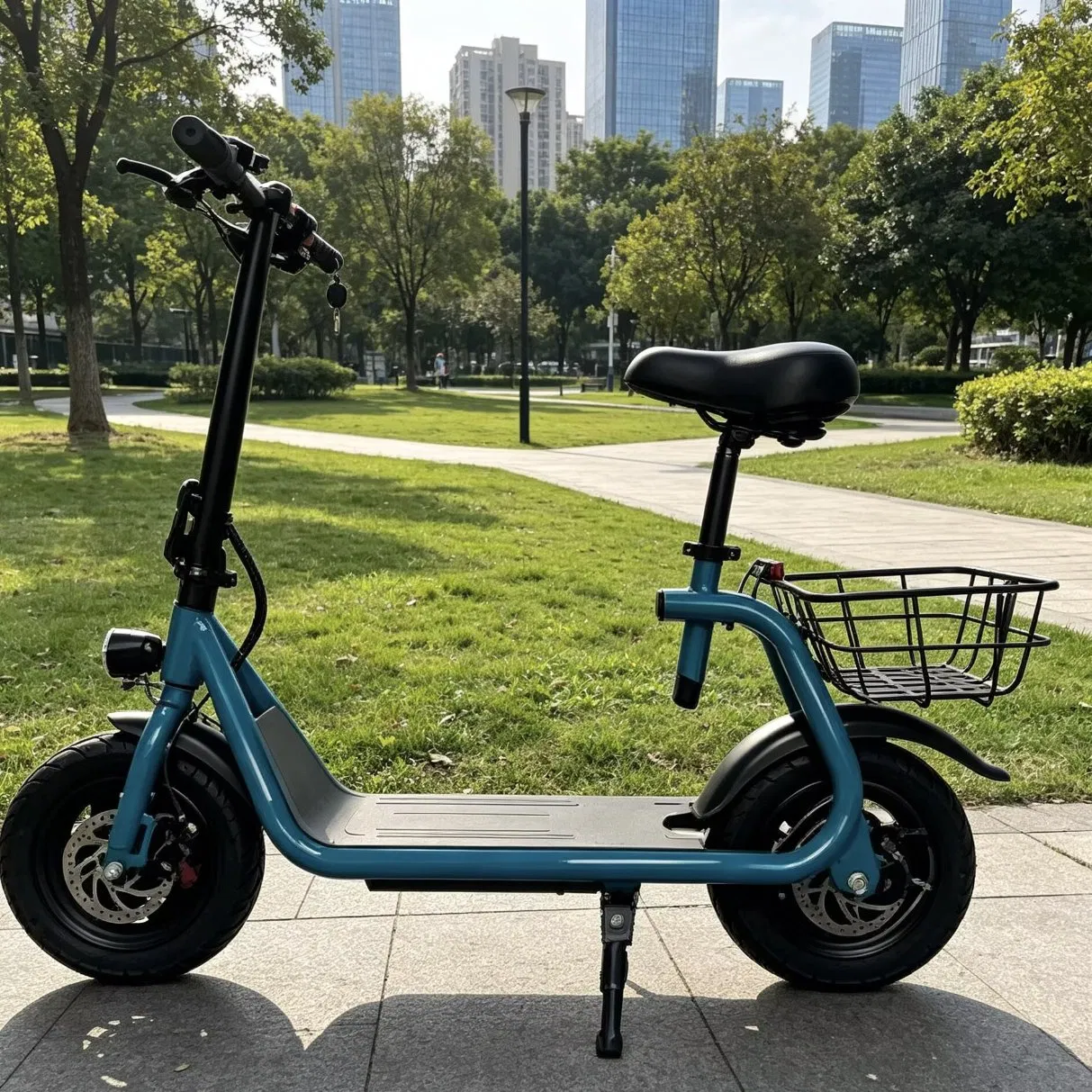 Scooter Eléctrico Plegable Mini C10 Ligero para Viajes Urbanos