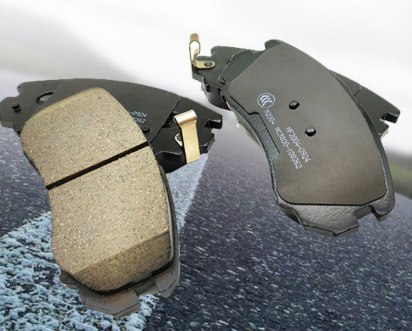 Accesorio de automóvil antiatenuación, seguridad, larga vida útil, pastilla de freno