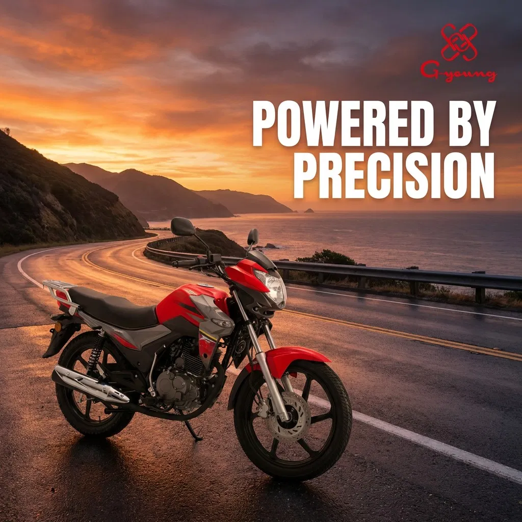 Estructura de doble viga de aluminio para motocicletas con color personalizado y sistema ABS