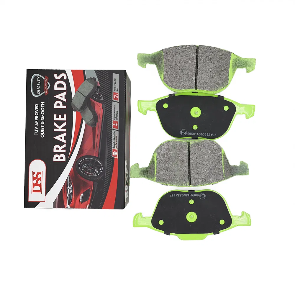 Accesorios de alto rendimiento para automóviles, pastillas de freno cerámicas semi metálicas Nao para Toyota Corolla, Prius, Yaris