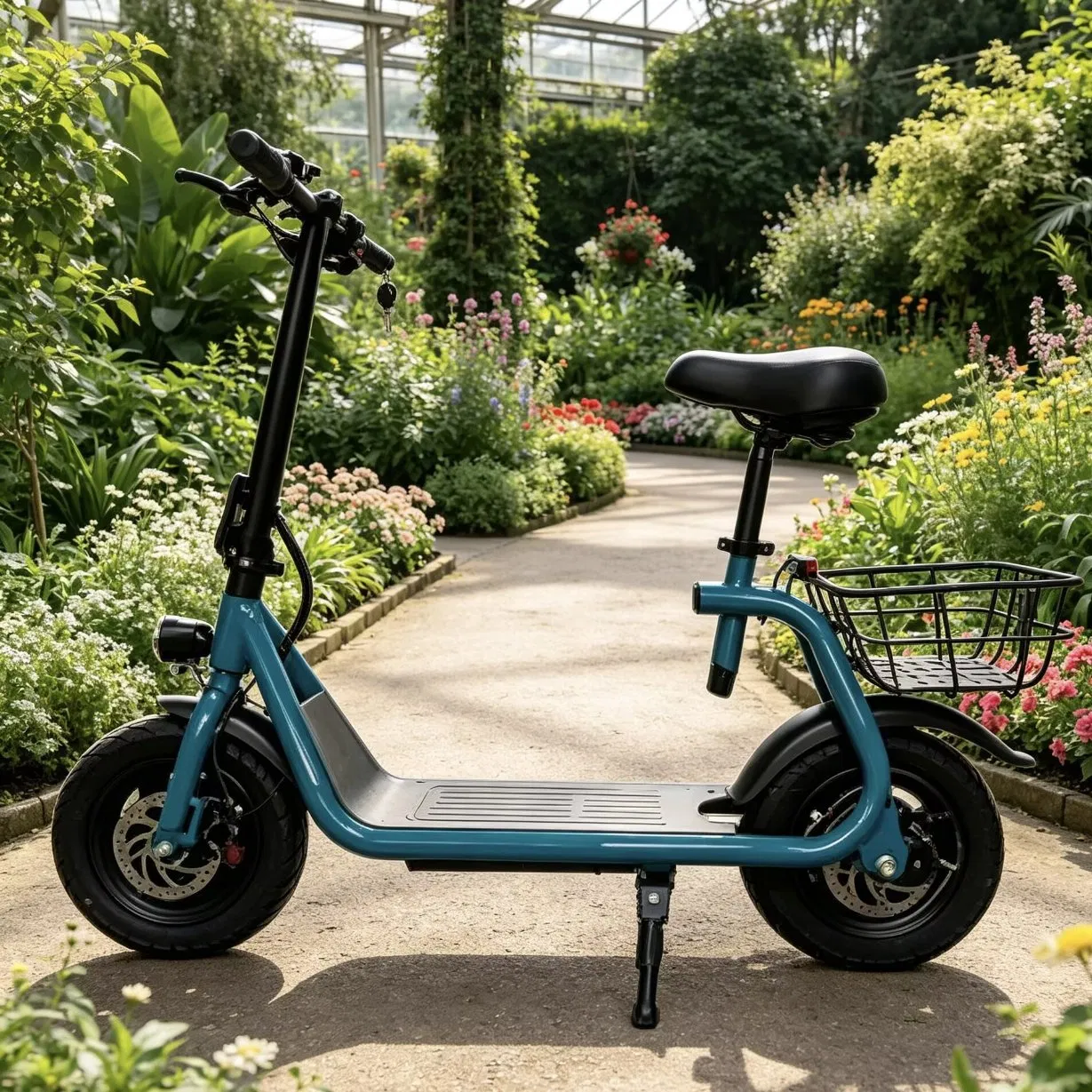 Scooter Eléctrico Plegable Ligero C10 Scooter para Desplazamientos Urbanos de Corta Distancia