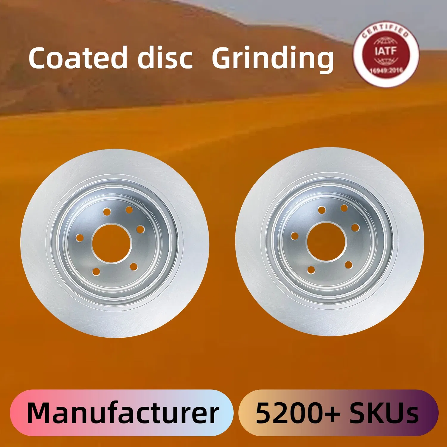 OEM Replacement Wear-Resistance Rear Brake Rotor Discs for Nissan Sentra B17 Qashqai J10 Juke F15 Altima 2.5 Qr25de