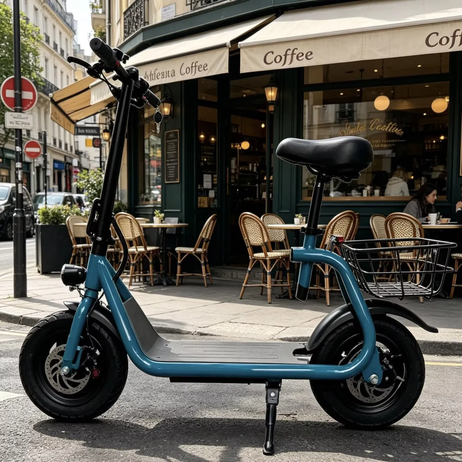 Scooter Eléctrico Mini Plegable C10 Ligero para Viajes Urbanos