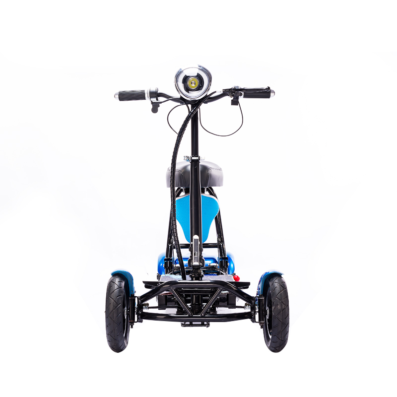 Bien diseñado y fabricado scooter compacto plegable ligero potente scooter de movilidad 4 scooter eléctrico con ruedas