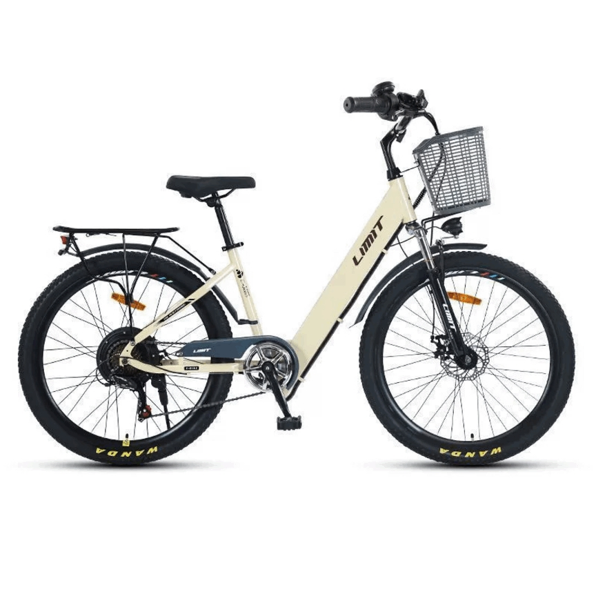 Bicicleta eléctrica urbana compacta con pequeño radio de giro y diseño ligero para viajes cortos
