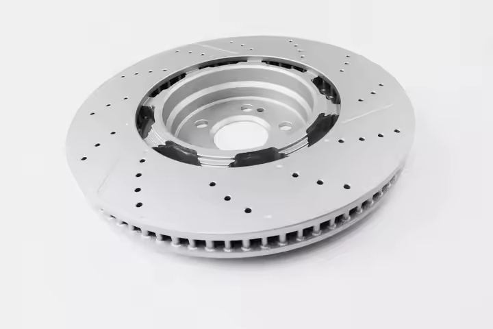 Fábrica mayorista de discos de freno delanteros chinos, disco de freno perforado y ranurado para Toyota Hiace