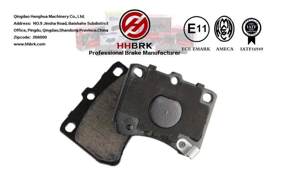 D402wholesale Precio, Pastillas de freno semimetálicas, Alto rendimiento, Sistema de frenos automotriz amigable