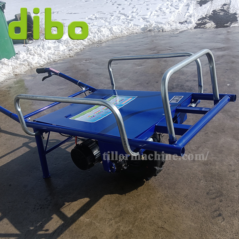 400kg/500kg Carro Plataforma Eléctrico de Carga Pesada Carretilla de Mano Logística de Almacén Jardín Industrial Carga de Batería Carretilla