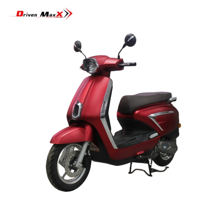 Estructura Sólida Calidad 150cc 4 Stroke Aire Refrigerado 90km/H Scooter de Gasolina Freno de Disco Mayorista