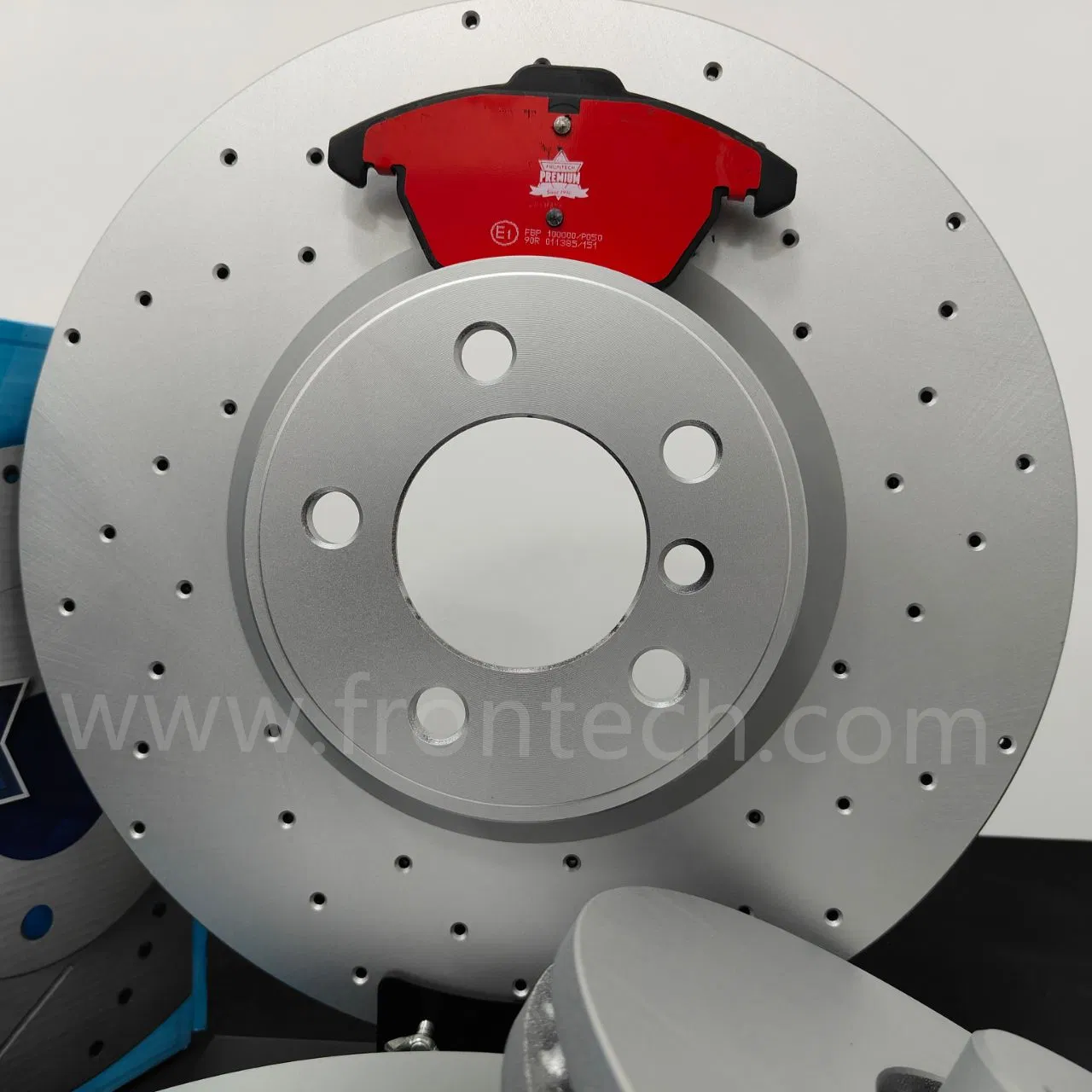Sistema de frenos Frontech disco de freno trasero ventilado automático para BMW 730/5/6/7